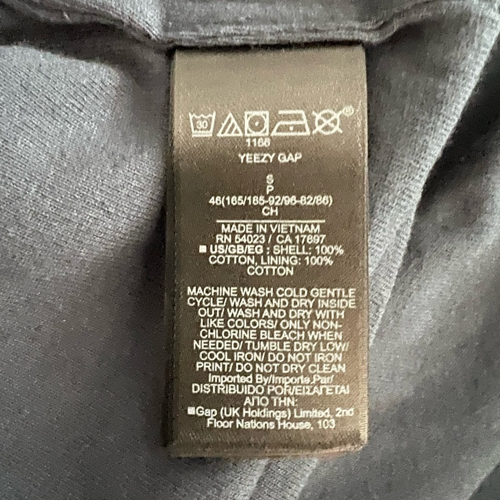 Yeezy Gap Engineered by Balenciaga Dove No Seam T-shirt in Blue - Picture 5 of 6